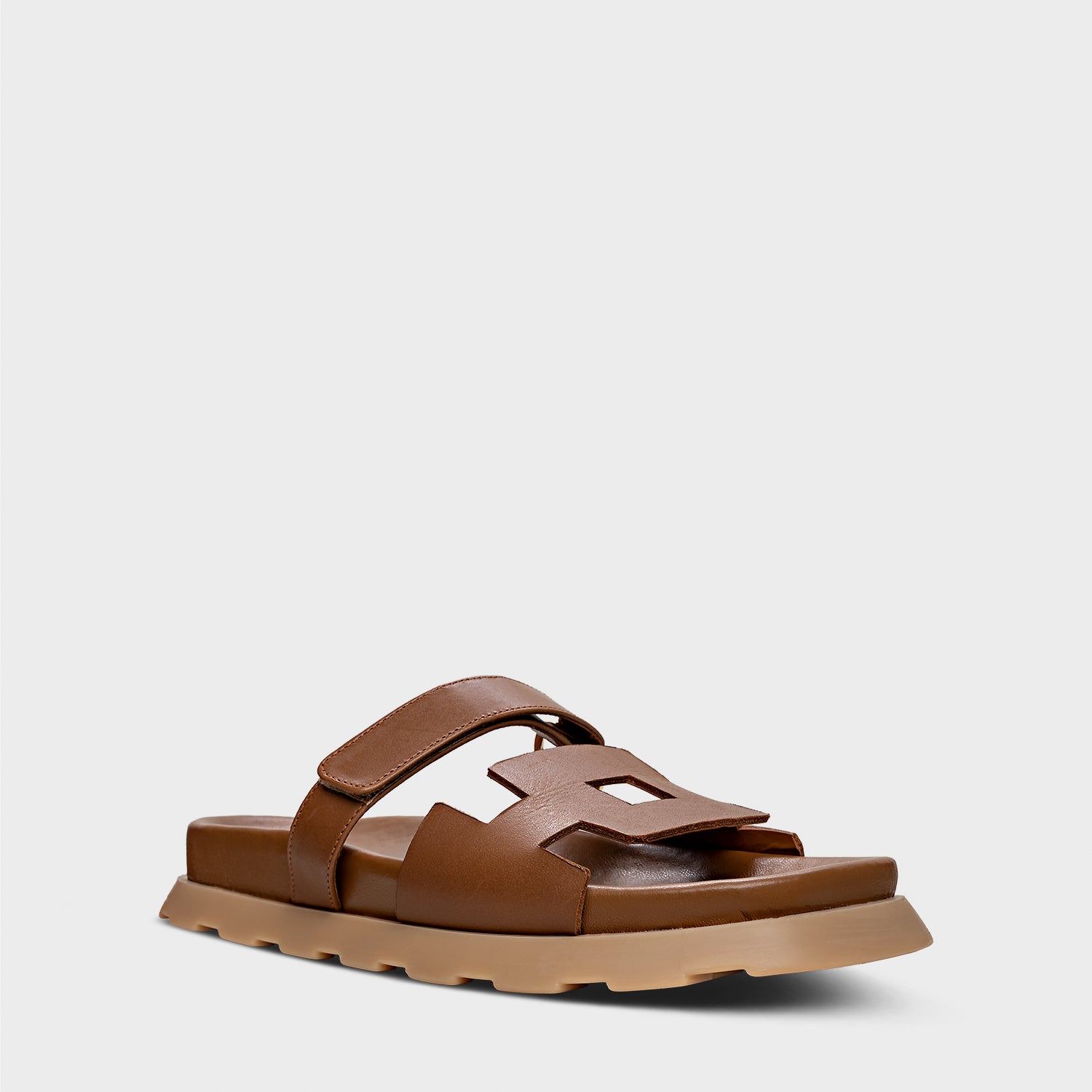 FLAT PAPETE CARRANO IRONIC SQUARE COURO - Carla Valente