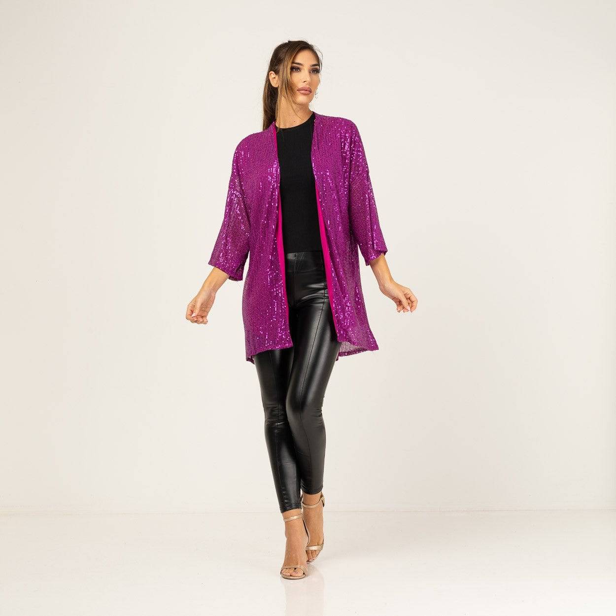 KIMONO ALBANOS PAILLETES - Carla Valente