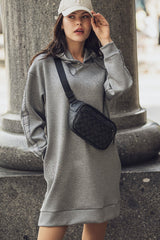 VESTIDO FOURSOUL SWEAT C/BRILHANTES - Carla Valente