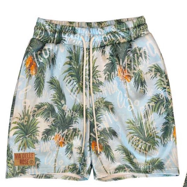 SHORTS VDR ESTAMPA TROPICAL - Carla Valente