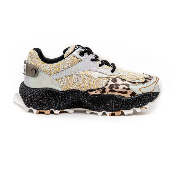 SNEAKERS RUSSELL MATOS JANE BEIGE FLORAT - Carla Valente