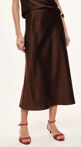 SAIA IMPERIAL ACETINADA MIDI - Carla Valente