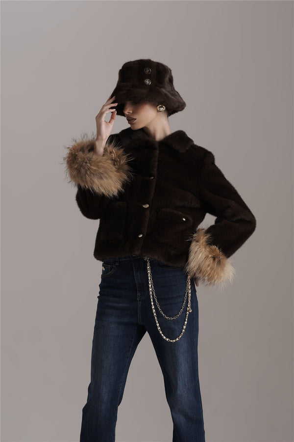 CHAPÉU PHO FIRENZE  BUCKET FAKE FUR - Carla Valente