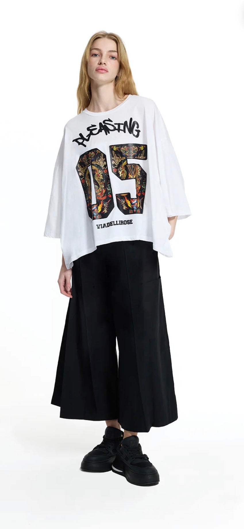 T-SHIRT VDR CROPPED PLEASE SING Nº 5 - Carla Valente