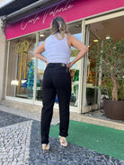 CALÇA LIBERJEANS MOM FIT SARJA - Carla Valente