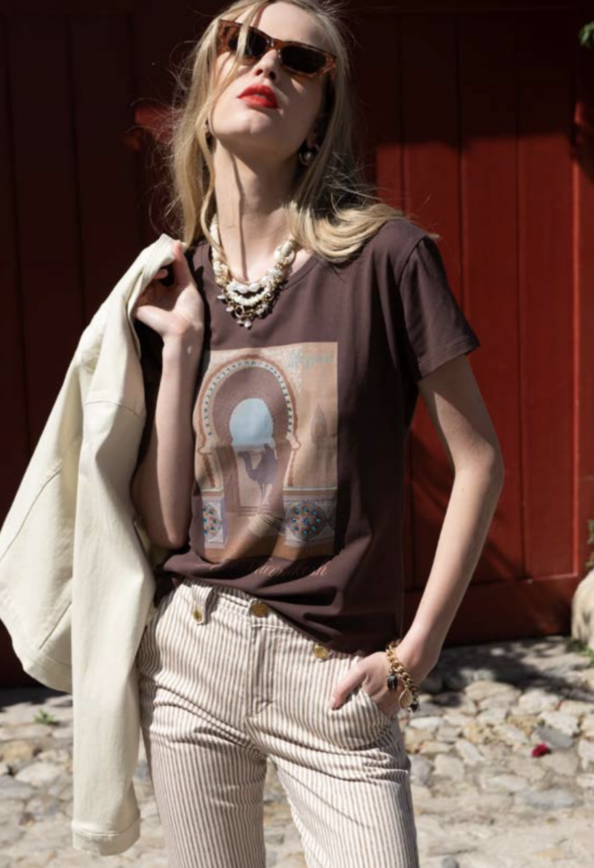T-SHIRT LIBERJEANS BÁSICA TRIP TO MARRAKESH - Carla Valente