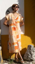 VESTIDO LIBERJEANS ESTAMPA GEOMÉTRICA - Carla Valente