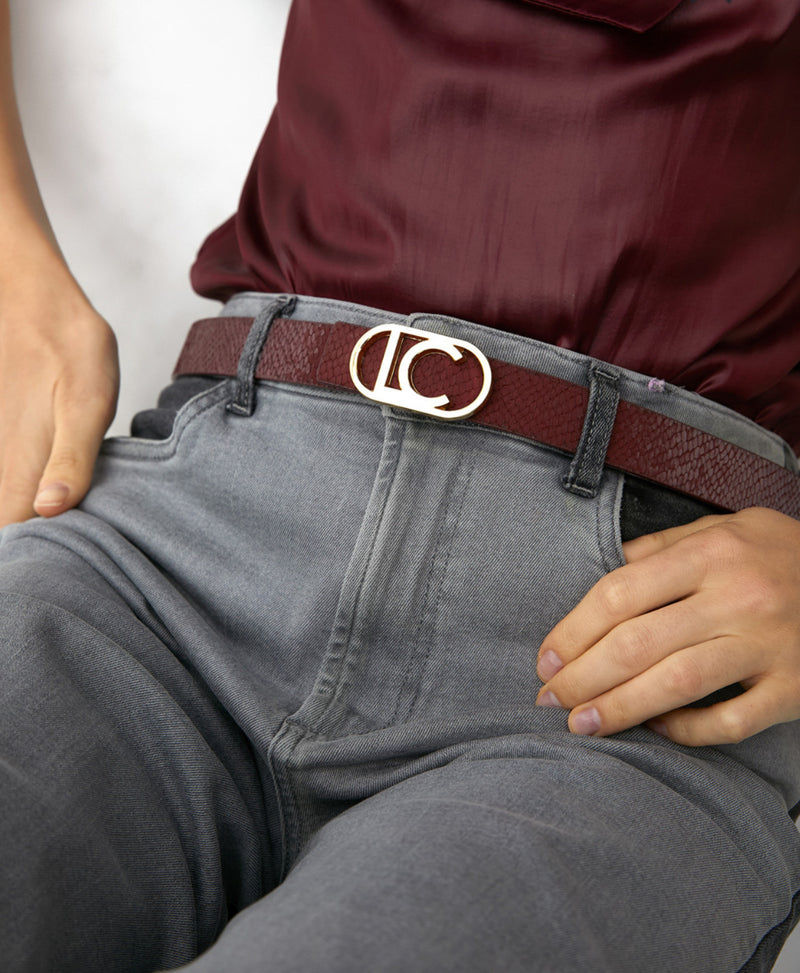 CINTO LOLA CASADMNT REVERSÍVEL TEXTURA E - Carla Valente