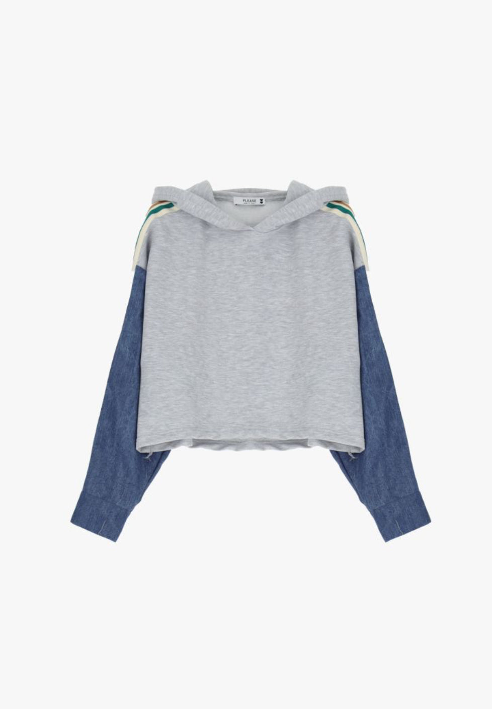 SWEATSHIRT PLEASE COMBINADO FELPA - Carla Valente