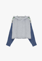 SWEATSHIRT PLEASE COMBINADO FELPA - Carla Valente