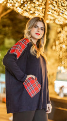 CAMISOL MALHA CHRISTMAS OMBROS TARTAM - Carla Valente
