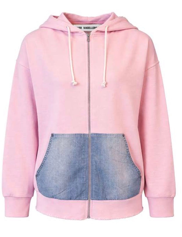 SWEATSHIRT VDR  COM BOLSOS CANGURU DE GANGA COM CARAPUÇO - Carla Valente