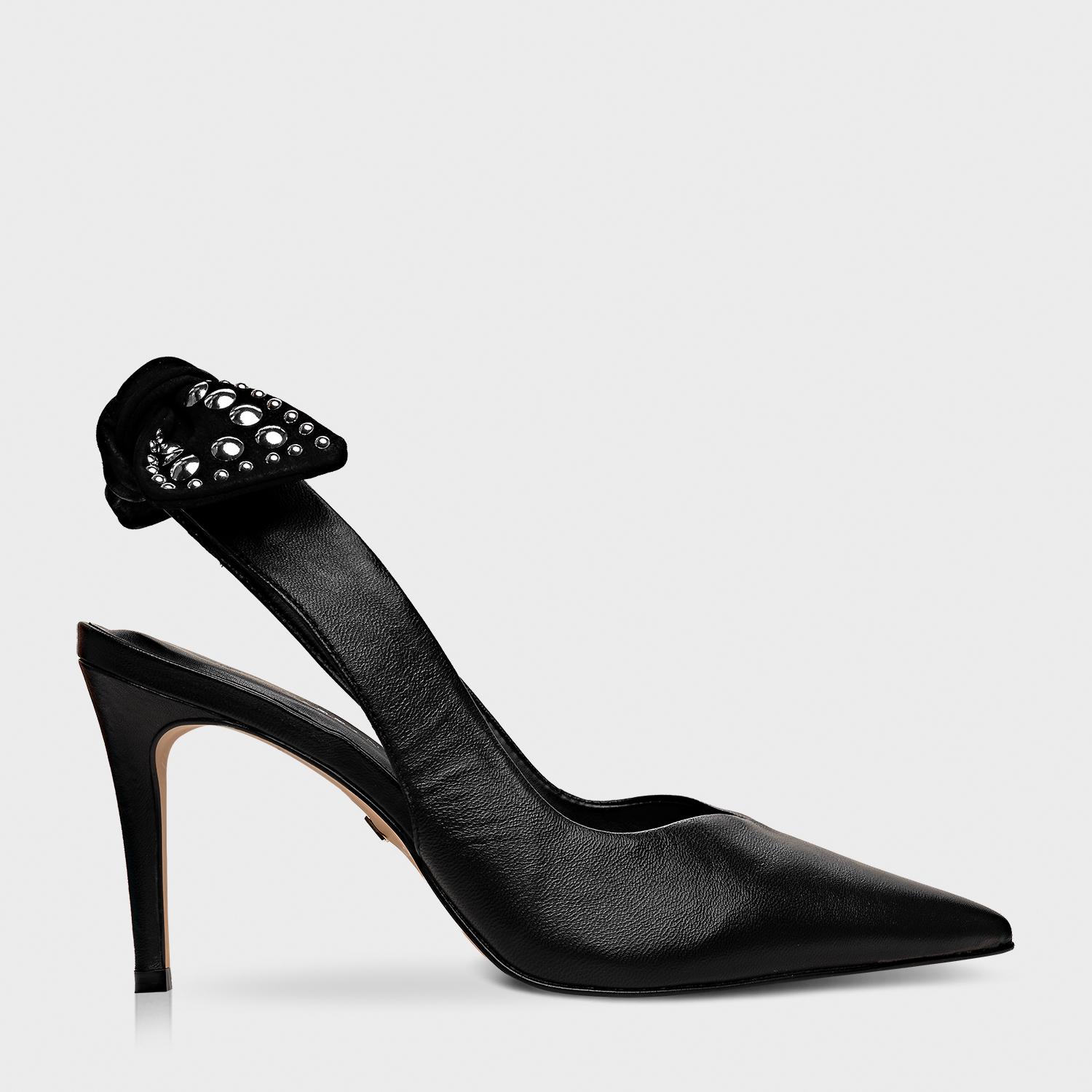 SCARPIN CARRANO SLINGBACK CLAÇO C/TACHAS - Carla Valente