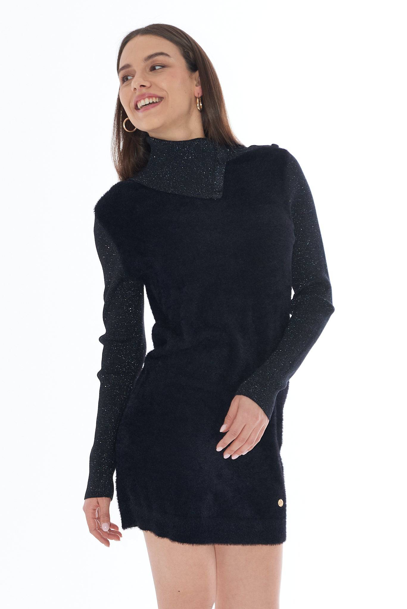 VESTIDO YES ZEE  MALHA  COM EFEITO MOHAR - Carla Valente