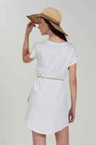 VESTIDO YES ZEE MALHA MACIA APLICAÇÕES - Carla Valente