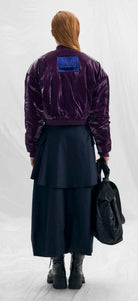 BOMBER VDR ACETINADO - Carla Valente