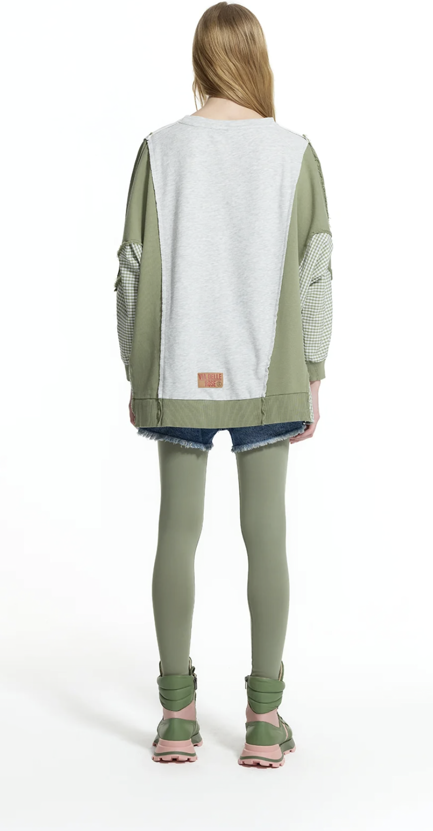 SWEATSHIRT VDR COMBINADA FELPA COM XANDR - Carla Valente