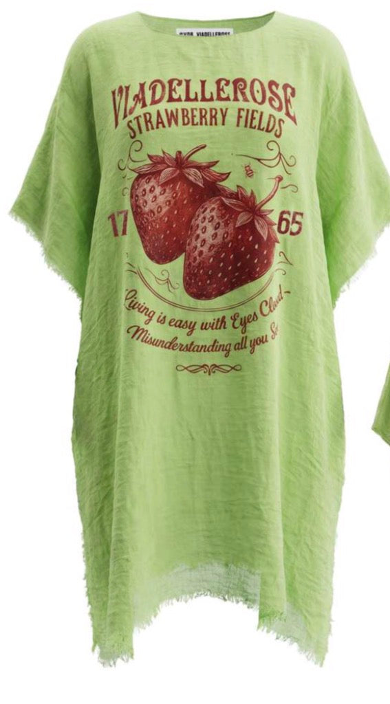 PAREO VDR LONG MANGA KIMONO STRAWBERRY FIELDS - Carla Valente