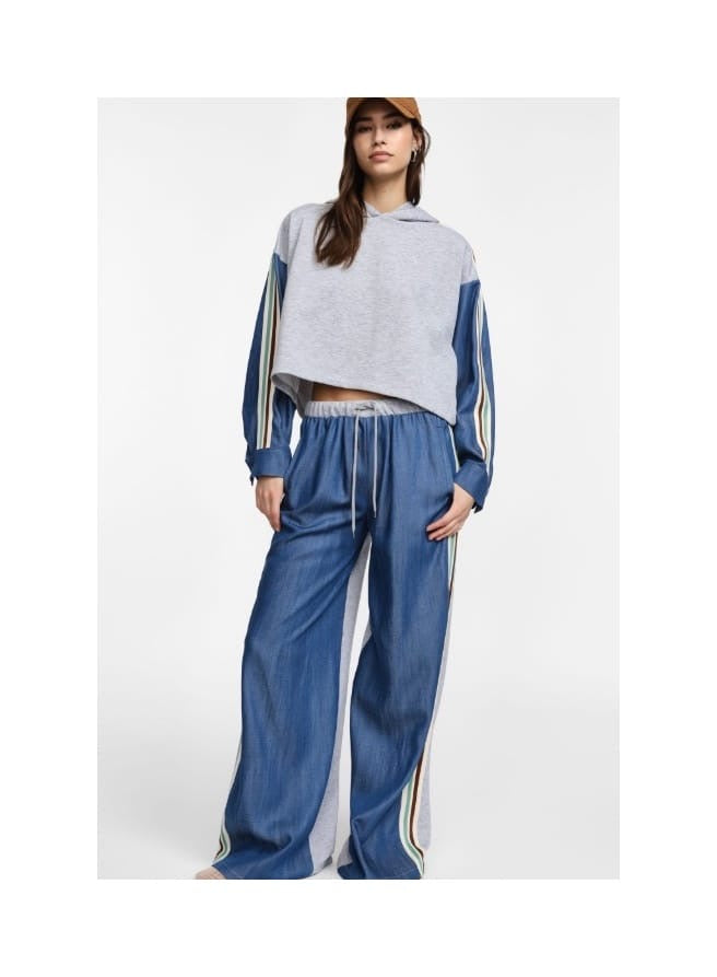 SWEATSHIRT PLEASE COMBINADO FELPA - Carla Valente