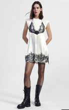 VESTIDO DIXIE T-SHIRT ALÇAS RENDA - Carla Valente