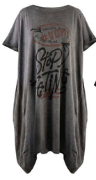 VESTIDO VDR OVERSIZE STOP EATING - Carla Valente