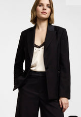 CALÇA PLEASE WIDE LEG CINTURA MÉDIA FATO COM RISCAS - Carla Valente