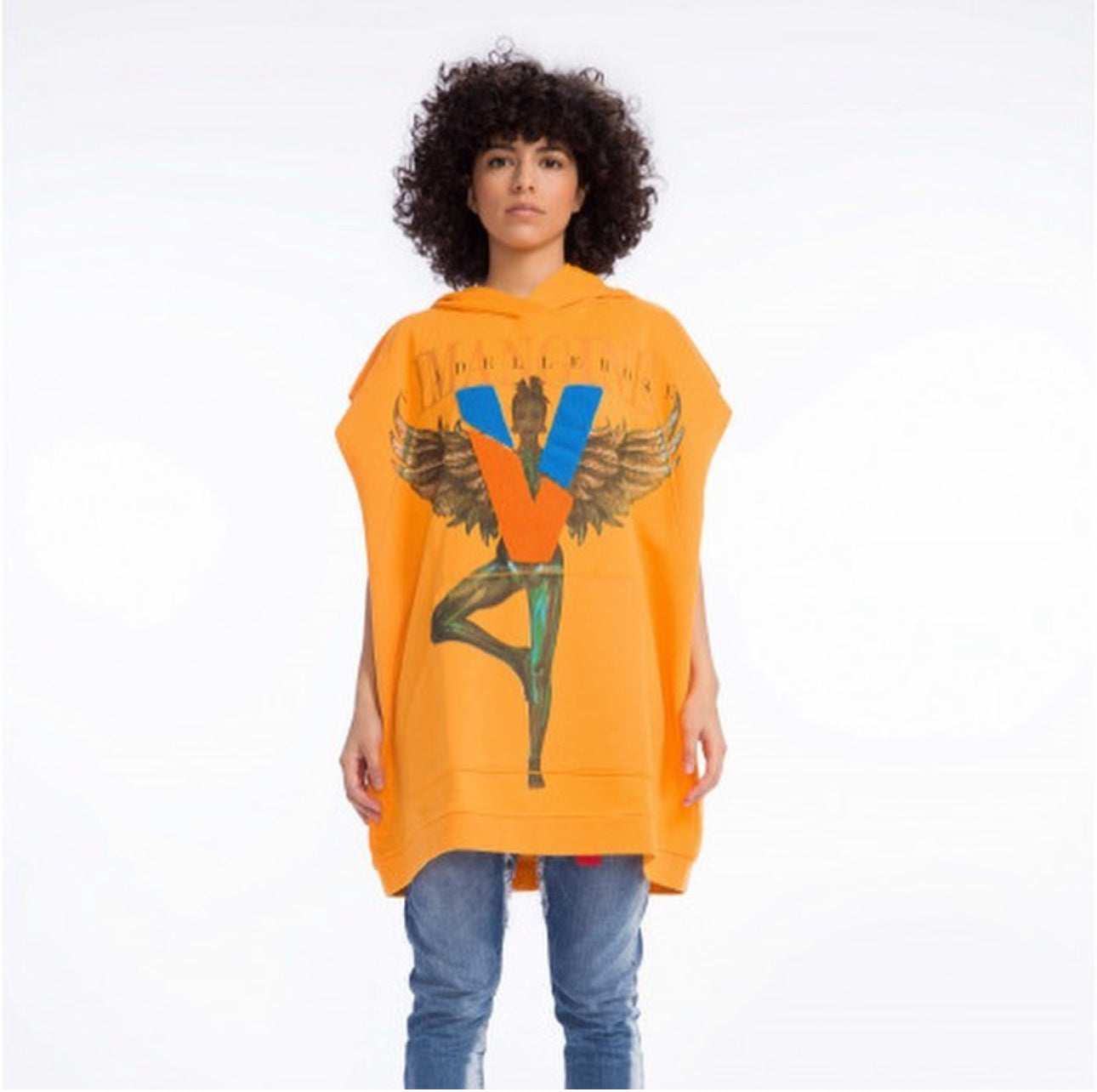 TUNICA VDR OVERSIZE ANGEL COM CARAPUÇO - Carla Valente