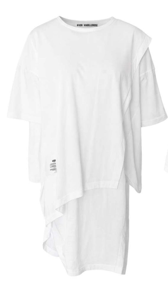 TUNICA VDR  LONG ASSIMÉTRICA - Carla Valente