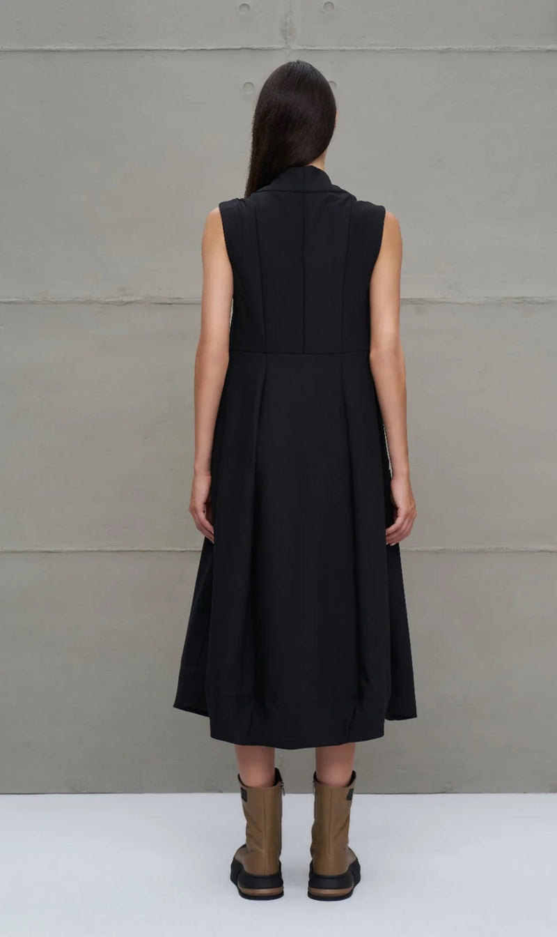 VESTIDO VDR ABALONADO C/BOLSOS - Carla Valente