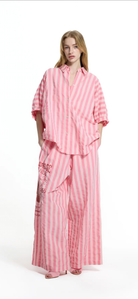 PANTALONA VDR RISCAS LATERAL STRAWBERRY FIELDS - Carla Valente