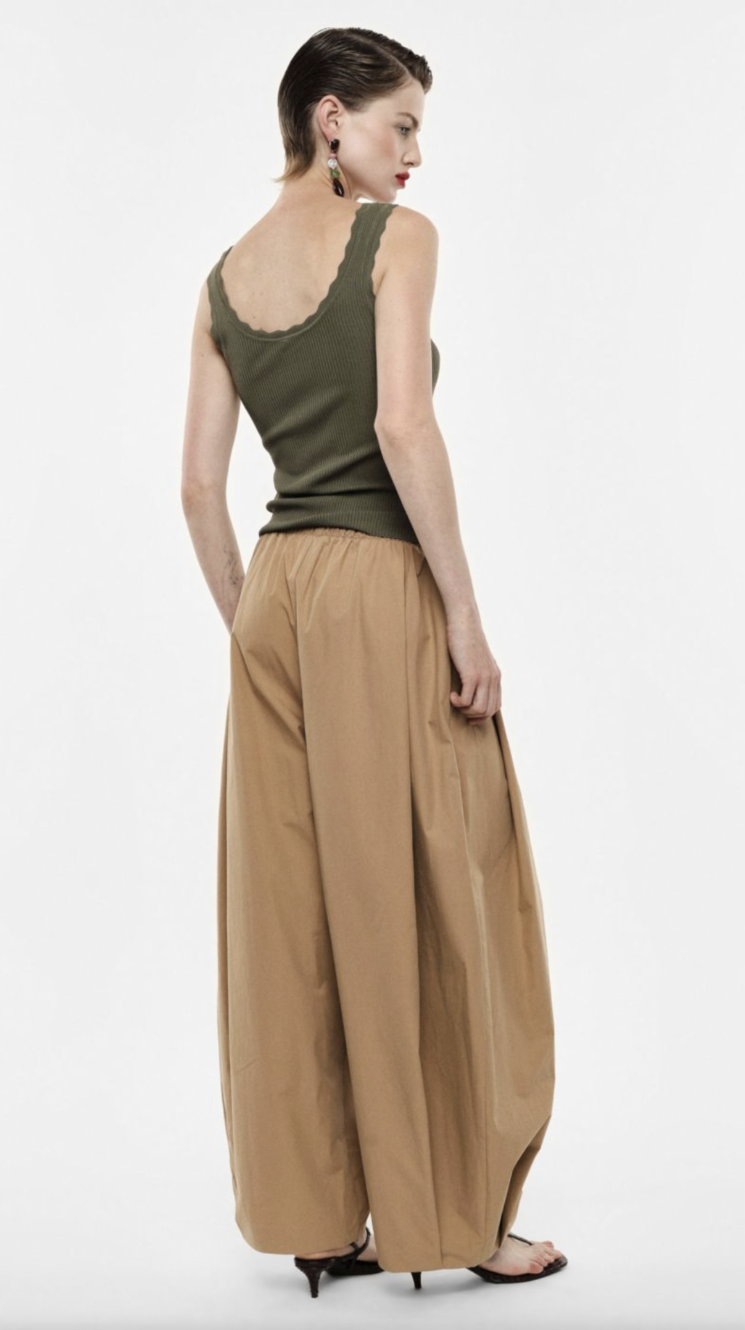CALÇA IMPERIAL PALAZZO CINTA SUBIDA - Carla Valente