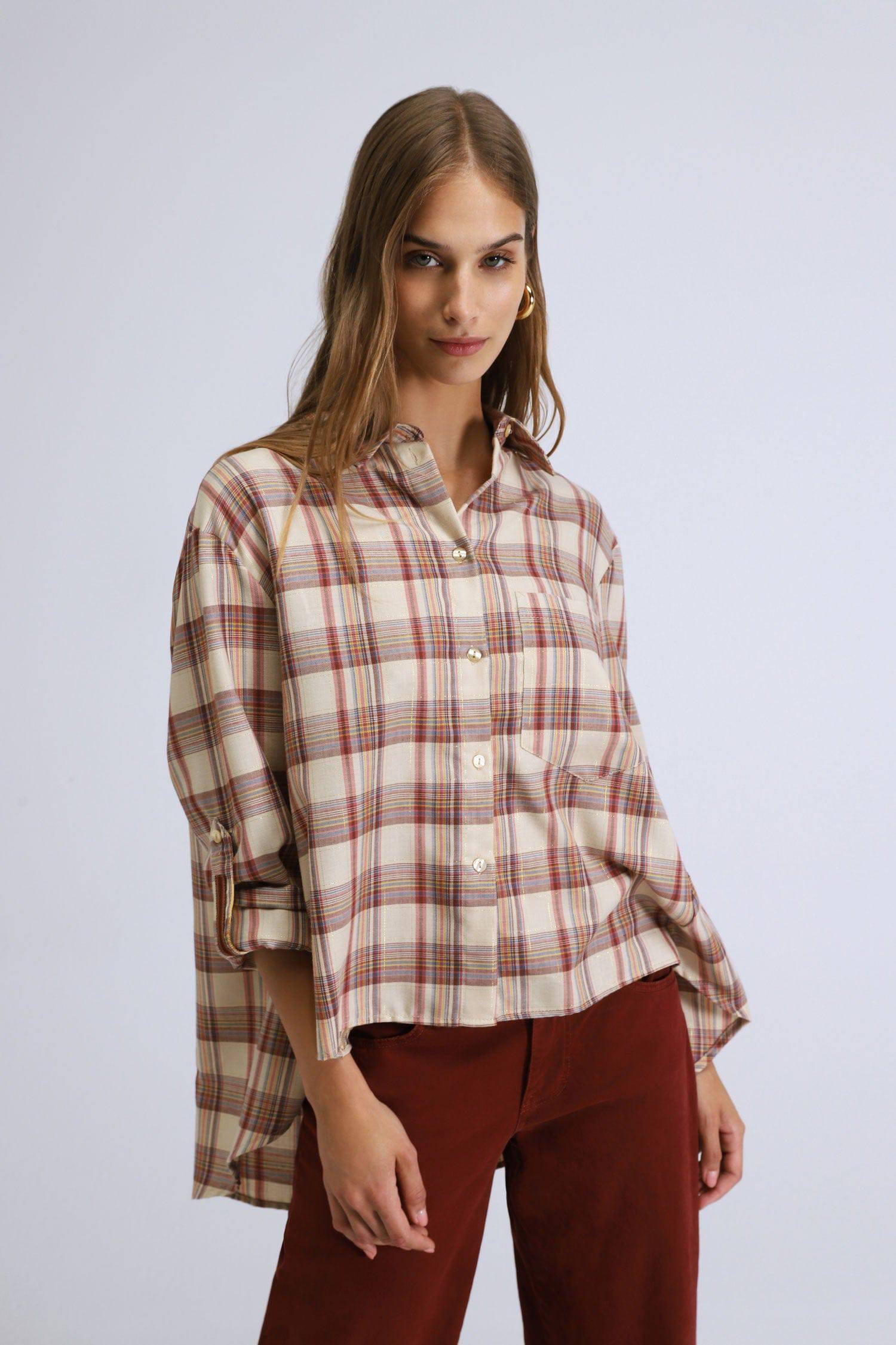 CAMISA PLEASE XADREZ - Carla Valente