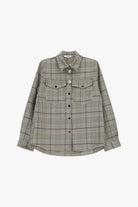 Please C024ETX000 tartan creme e bordô