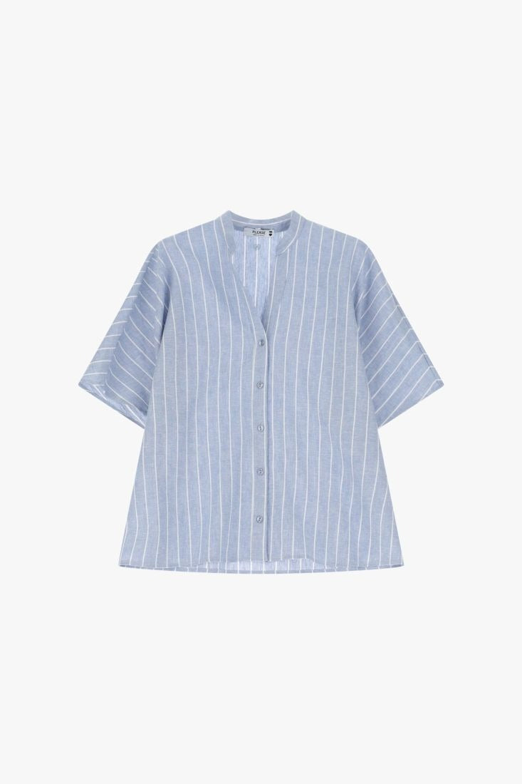 CAMISA PLEASE ESTAMPADA MANGA CURTA - Carla Valente