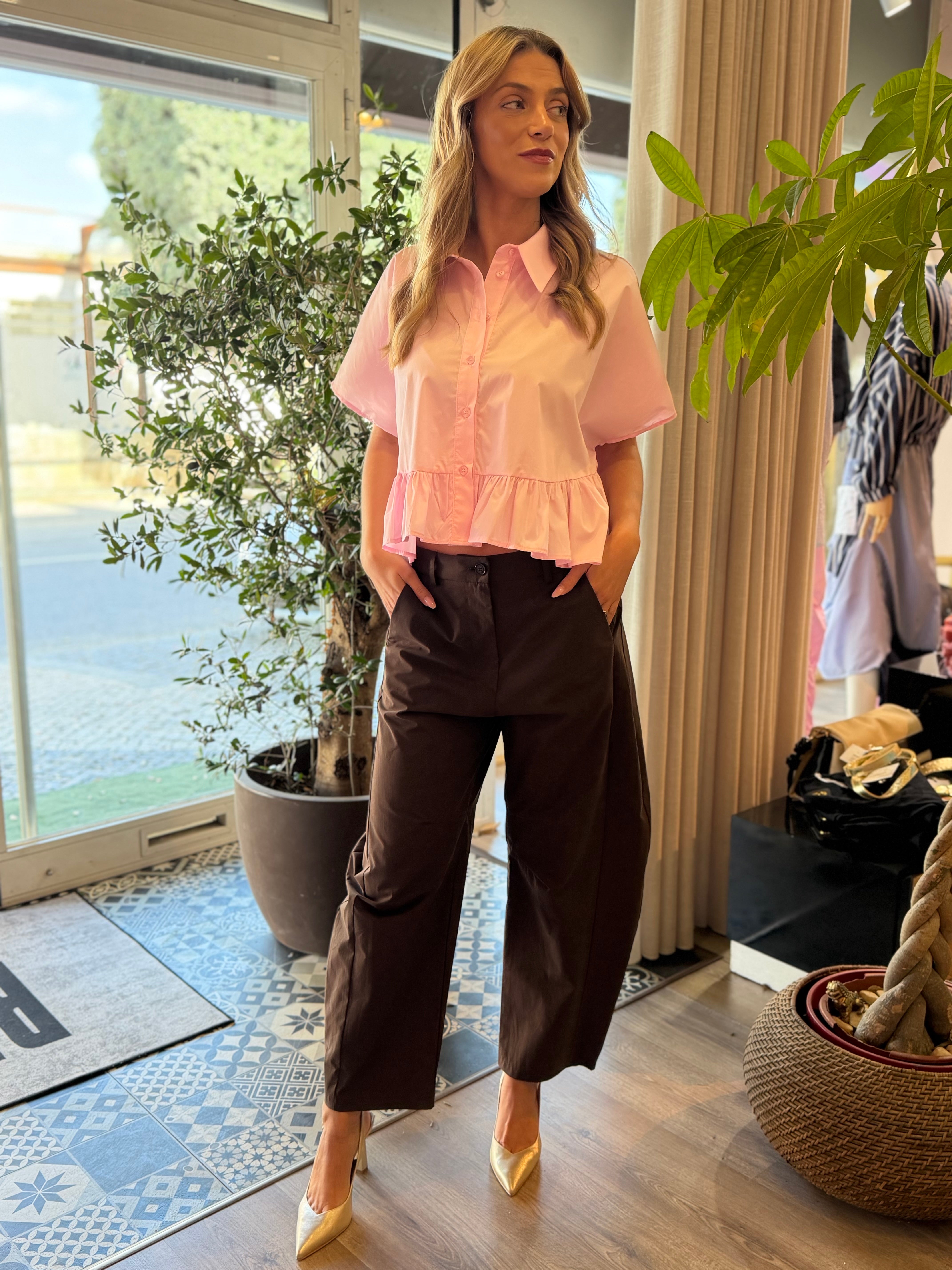 CALÇA IMPERIAL WIDE LEG CINTURA SUBIDA - Carla Valente