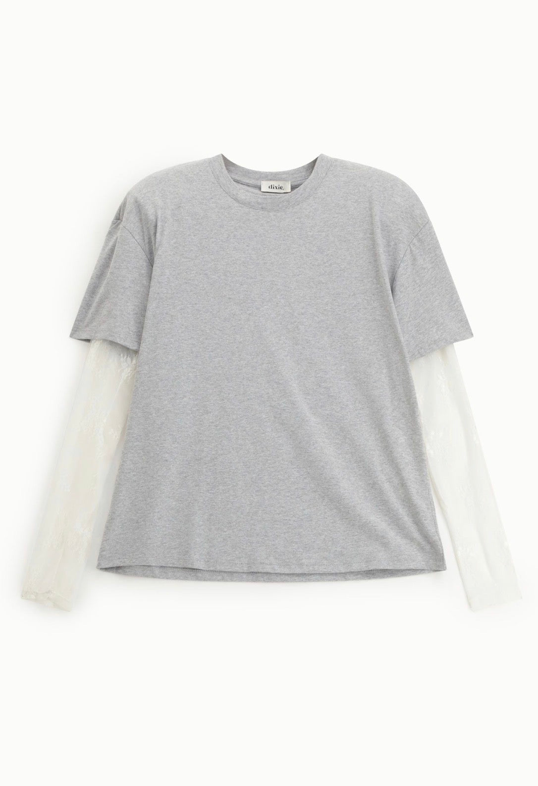 T-SHIRT DIXIE RENDA MANGAS E OMBREIRAS - Carla Valente