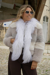 CASACO PHO FIRENZE TIE DYE DE PELO SINTÉTICO - Carla Valente