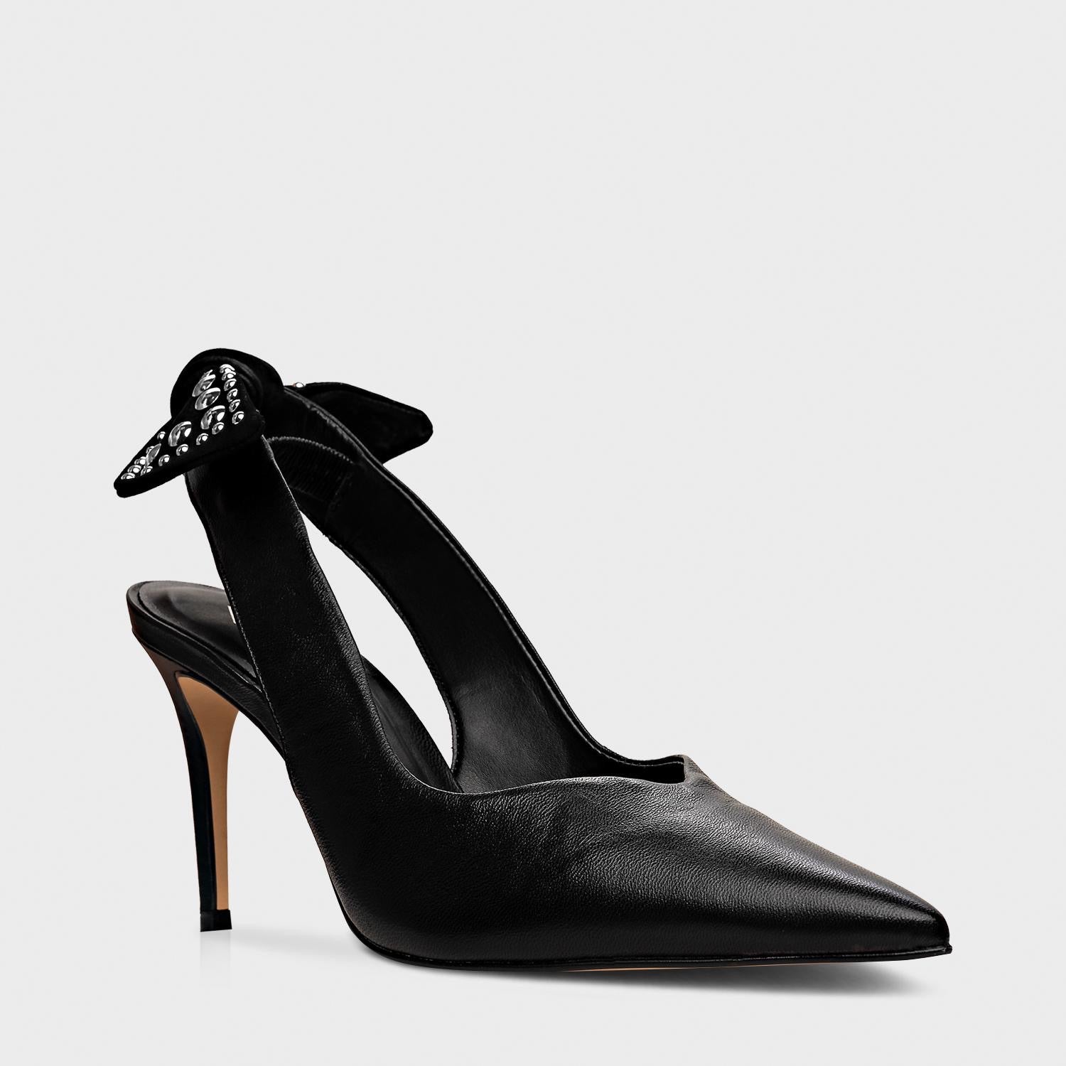 SCARPIN CARRANO SLINGBACK CLAÇO C/TACHAS - Carla Valente