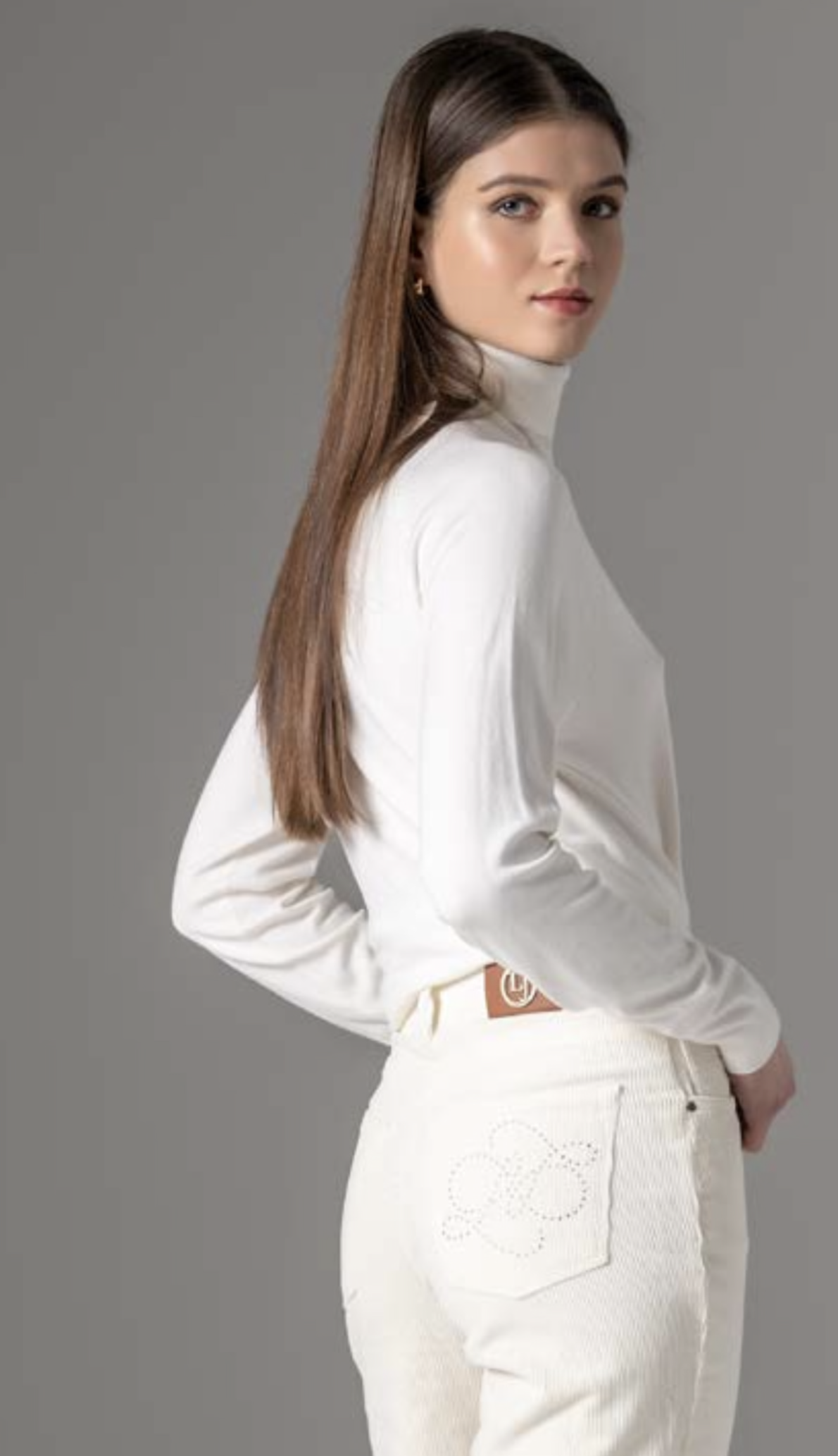 CALÇA LIBERJEANS BOMBAZINA DE PERNA RETA - Carla Valente
