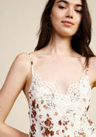TOP DIXIE RENDA FLORAL - Carla Valente