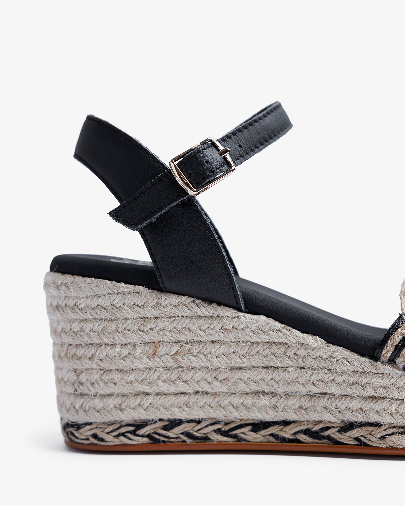 SANDÁLIA POPA GARUA  CUNHA COM TIRA YUTE - Carla Valente