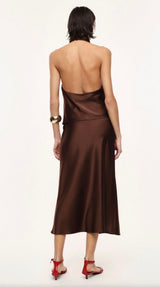 SAIA IMPERIAL ACETINADA MIDI - Carla Valente