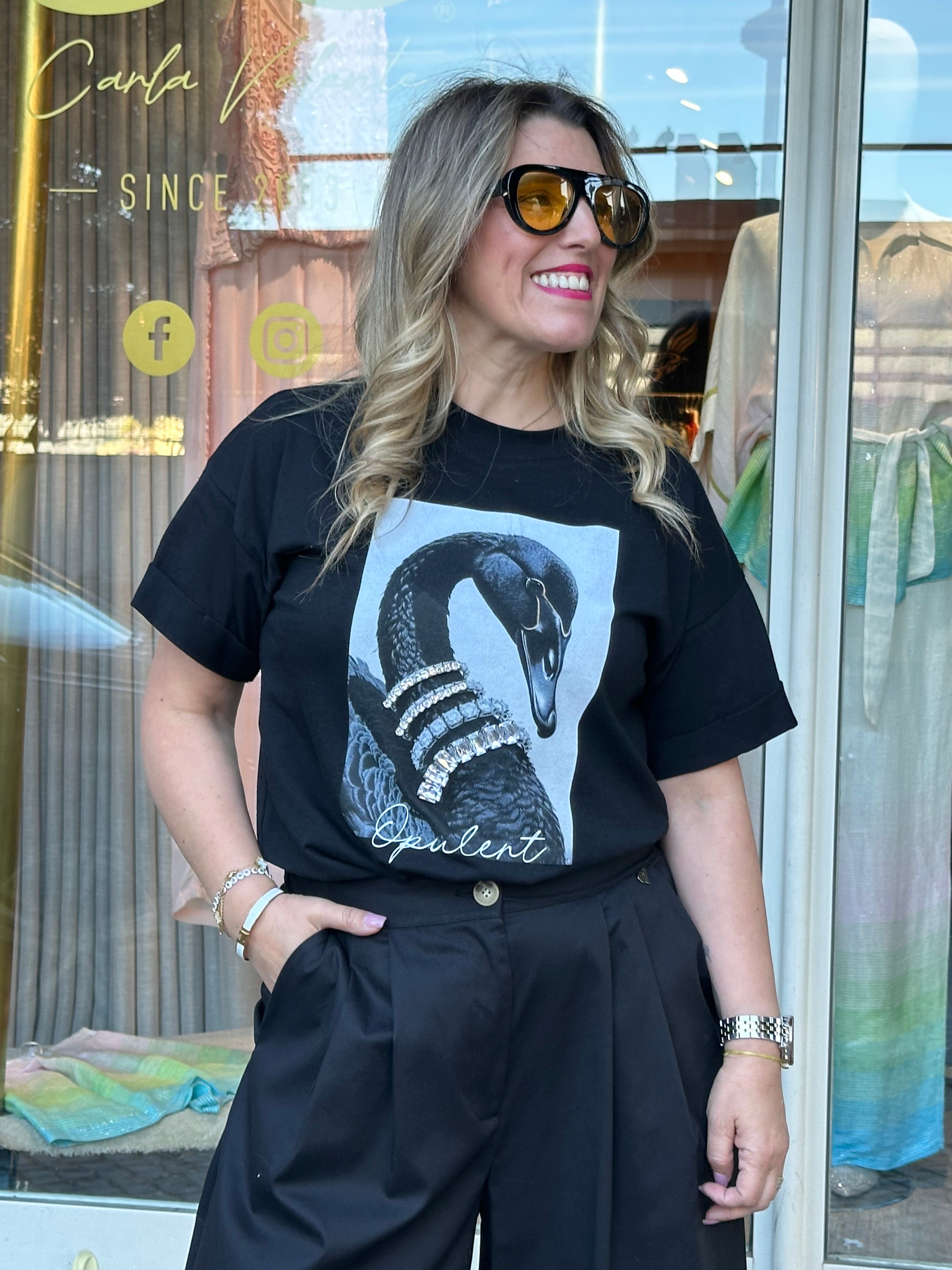 T-SHIRT IMPERIAL CISNE OPULENT - Carla Valente