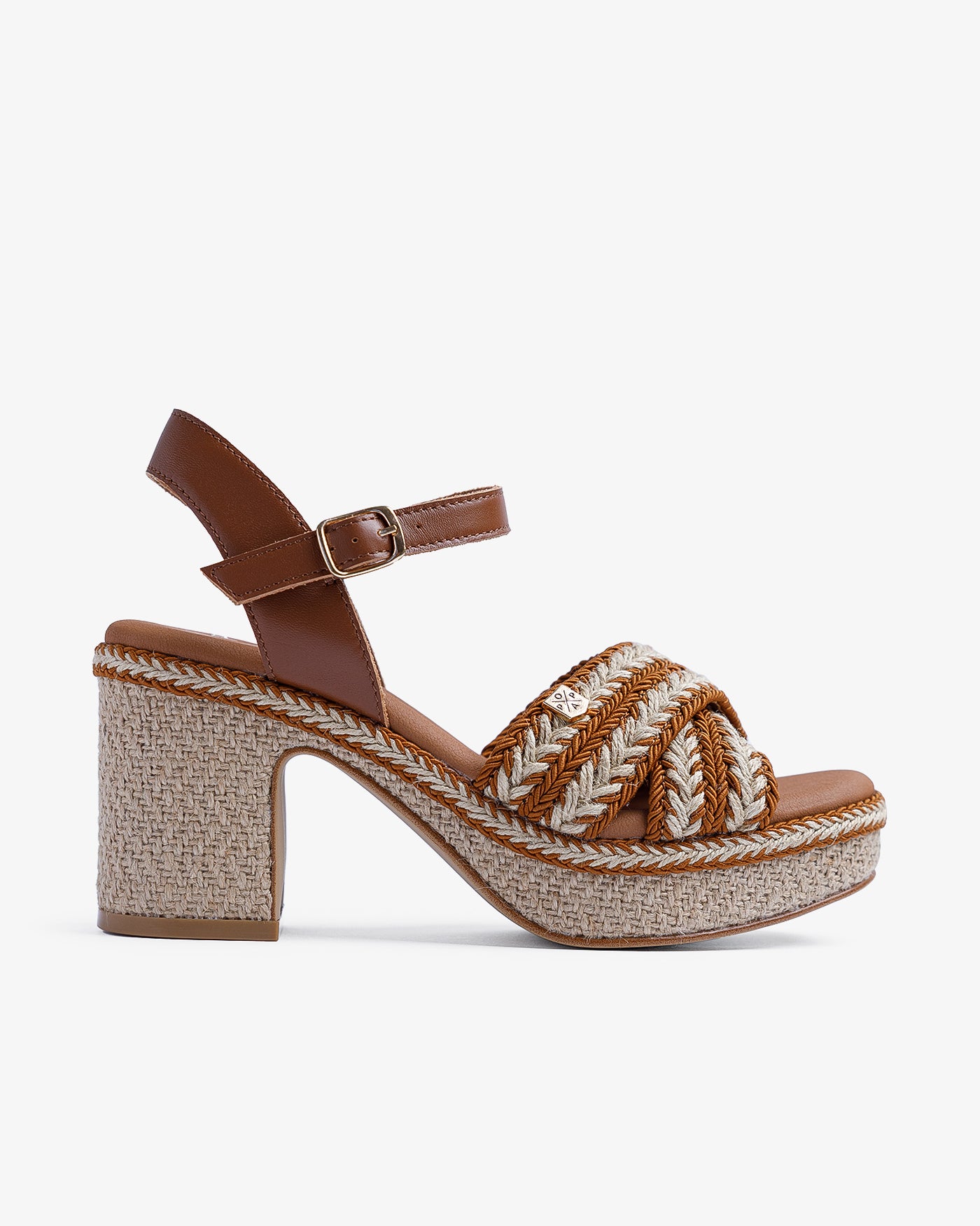 SANDÁLIA POPA MELIA COM TIRAS - Carla Valente