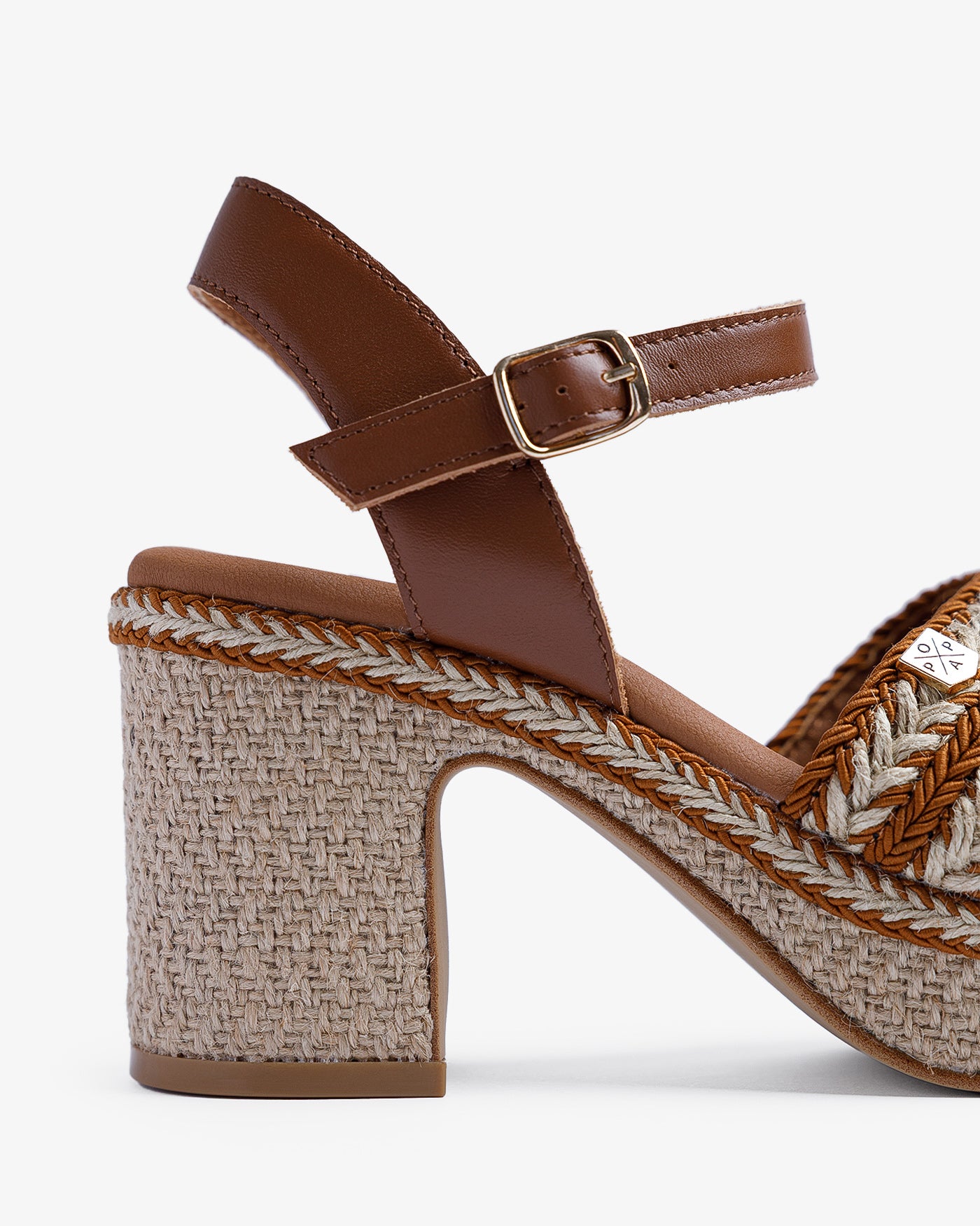 SANDÁLIA POPA MELIA COM TIRAS - Carla Valente