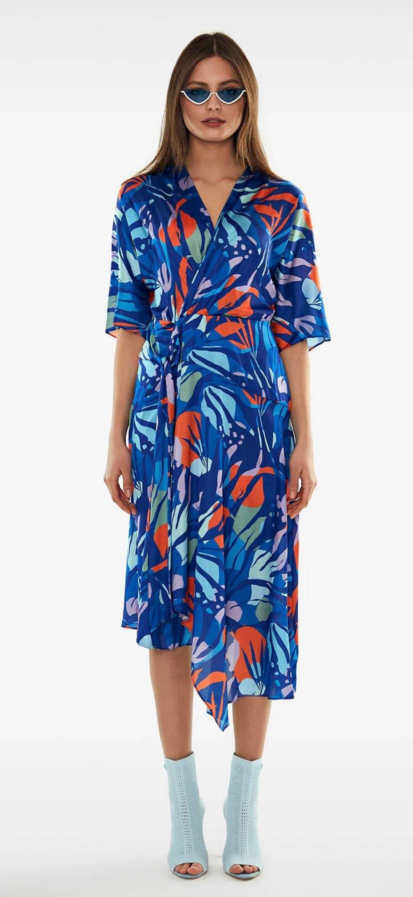 VESTIDO VDR TRSPSS MULTICOLOR - Carla Valente