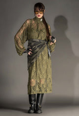 VESTIDO FOURSOUL DE RENDA