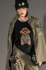 CASACO FOURSOUL SARJA BOLSO ACETINADO