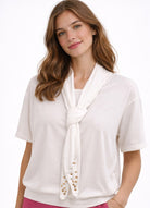 T-SHIRT DIXIE LENÇO C/BRILHANTES - Carla Valente