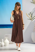 VESTIDO FOURSOUL CETIM C/ CONTRASTE - Carla Valente